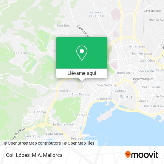 Mapa Coll López. M.A