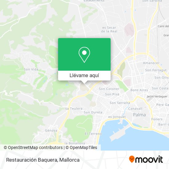 Mapa Restauración Baquera