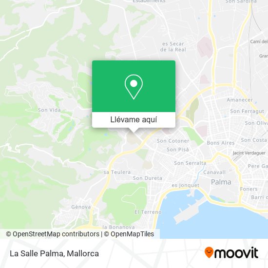 Mapa La Salle Palma
