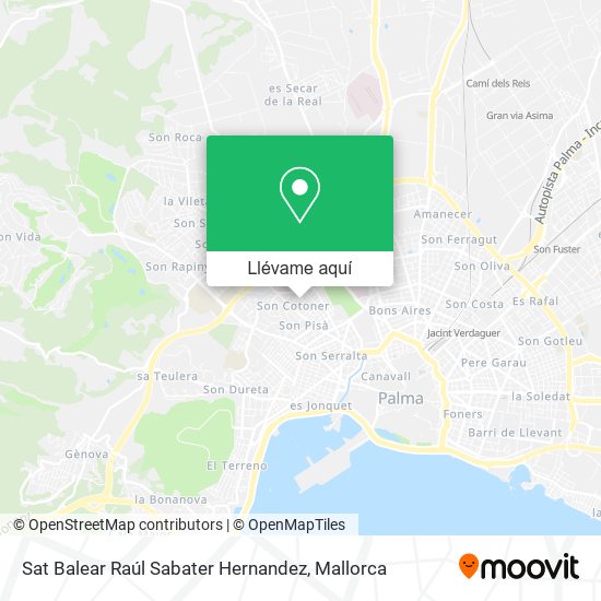 Mapa Sat Balear Raúl Sabater Hernandez