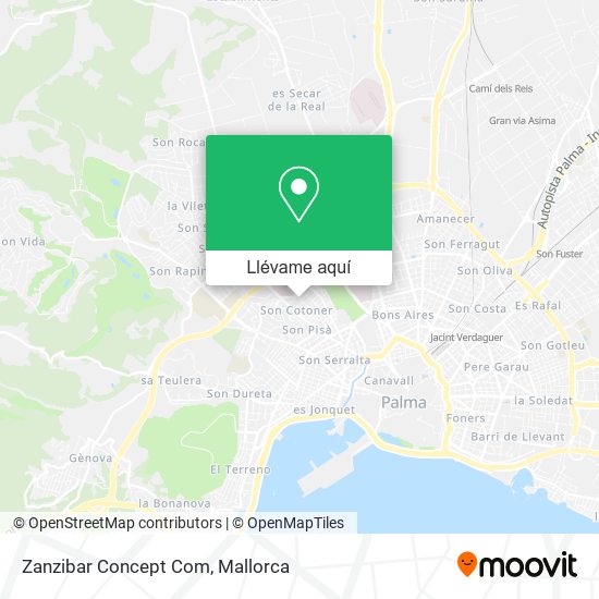 Mapa Zanzibar Concept Com