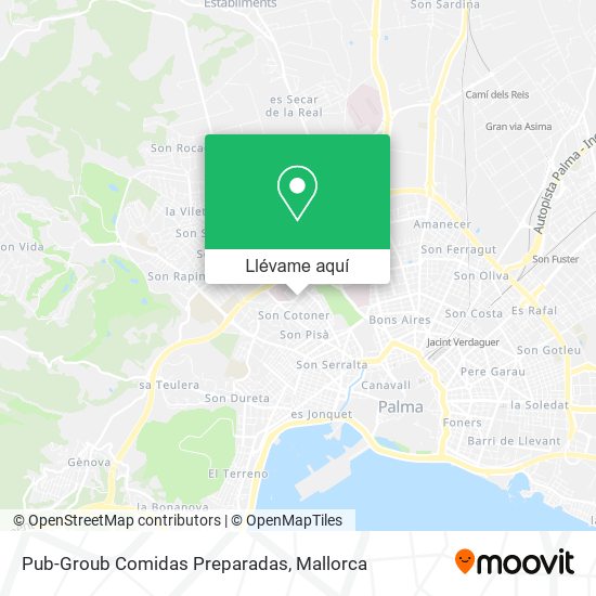 Mapa Pub-Groub Comidas Preparadas