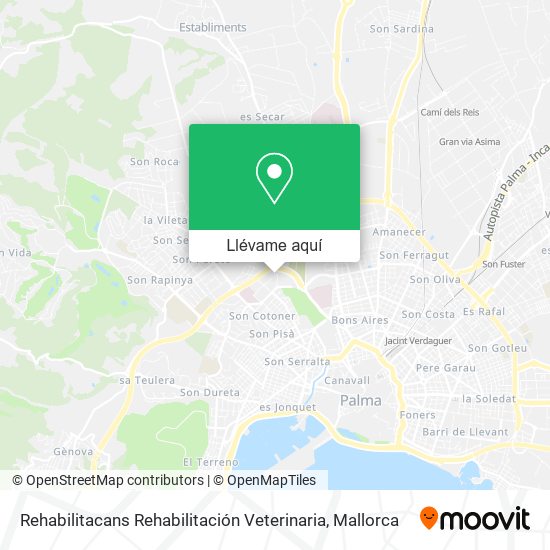 Mapa Rehabilitacans Rehabilitación Veterinaria