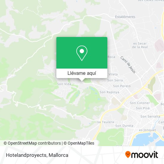 Mapa Hotelandproyects