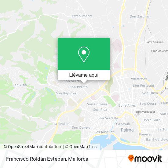 Mapa Francisco Roldán Esteban