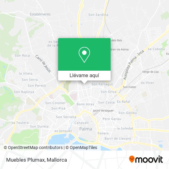 Mapa Muebles Plumax