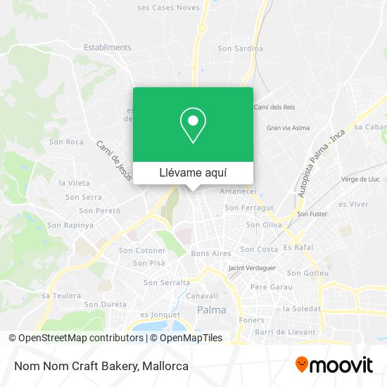 Mapa Nom Nom Craft Bakery