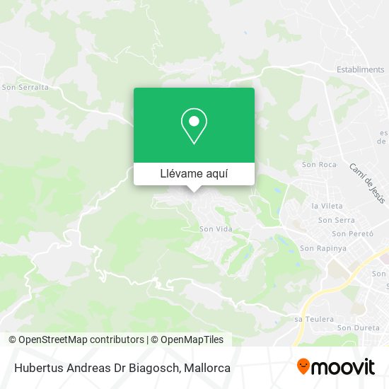 Mapa Hubertus Andreas Dr Biagosch
