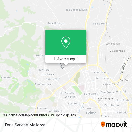 Mapa Feria Service