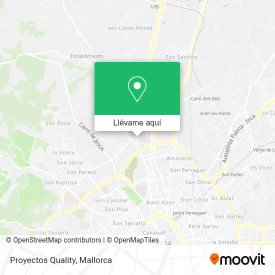 Mapa Proyectos Quality