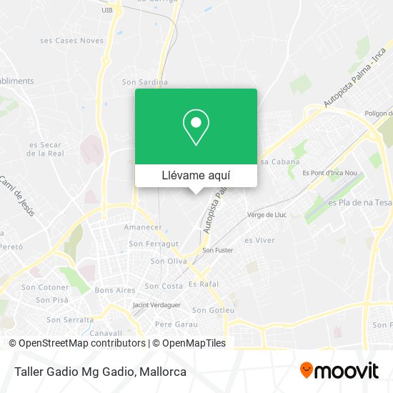 Mapa Taller Gadio Mg Gadio