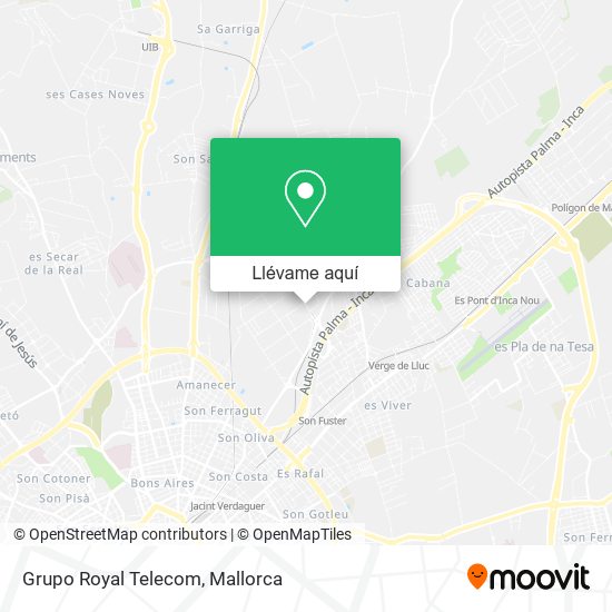 Mapa Grupo Royal Telecom