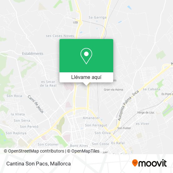 Mapa Cantina Son Pacs