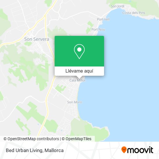 Mapa Bed Urban Living