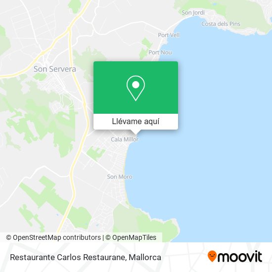 Mapa Restaurante Carlos Restaurane