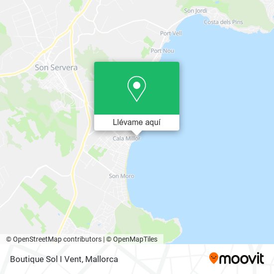 Mapa Boutique Sol I Vent