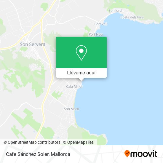Mapa Cafe Sánchez Soler