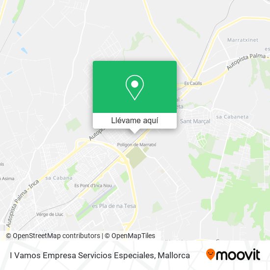 Mapa I Vamos Empresa Servicios Especiales