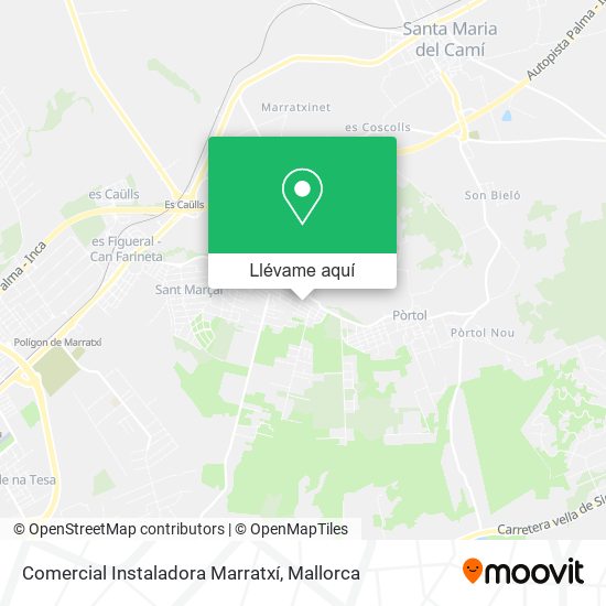 Mapa Comercial Instaladora Marratxí