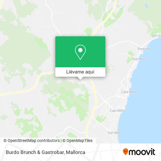 Mapa Burdo Brunch & Gastrobar