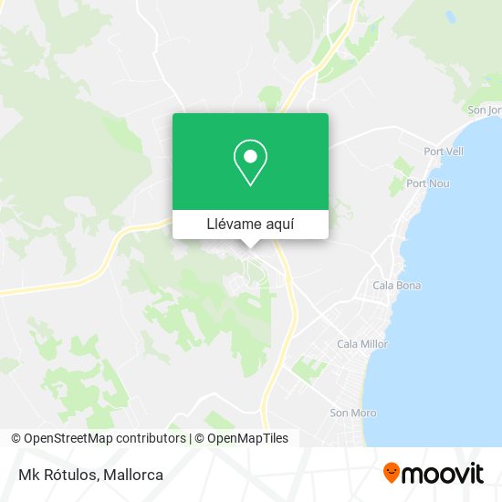Mapa Mk Rótulos
