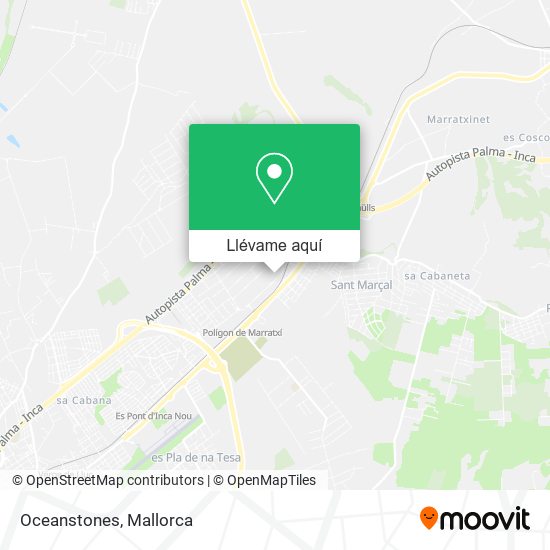 Mapa Oceanstones