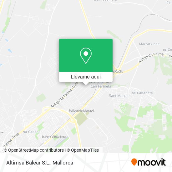 Mapa Altimsa Balear S.L.