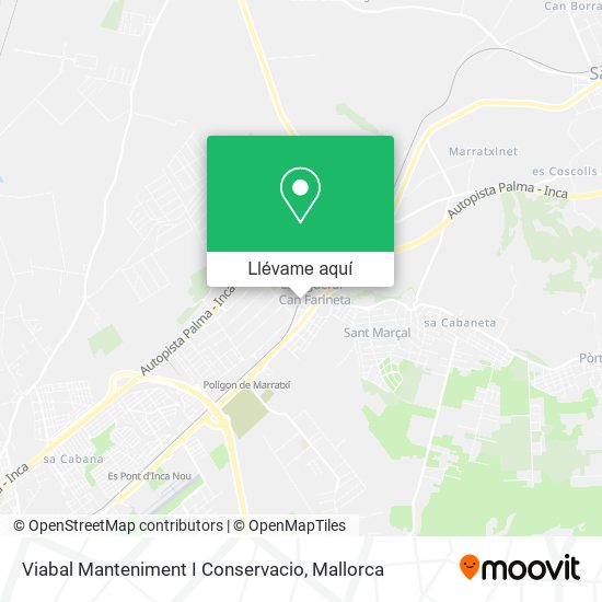 Mapa Viabal Manteniment I Conservacio
