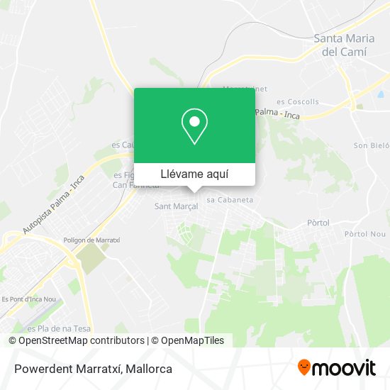 Mapa Powerdent Marratxí