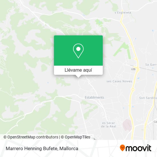 Mapa Marrero Henning Bufete