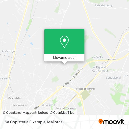 Mapa Sa Copistería Eixample