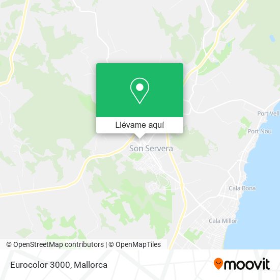 Mapa Eurocolor 3000