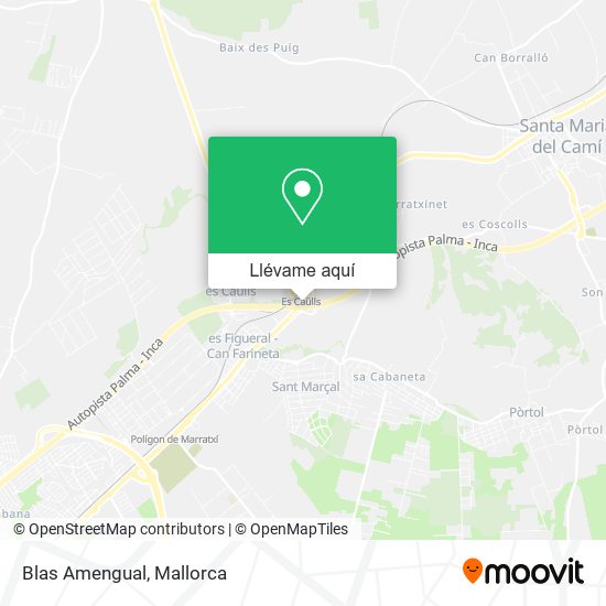 Mapa Blas Amengual