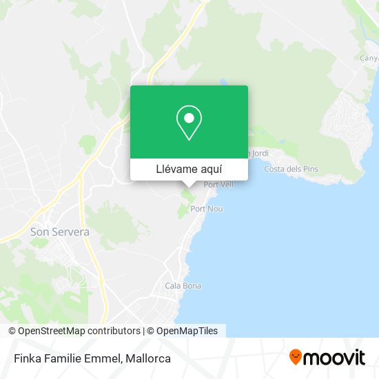 Mapa Finka Familie Emmel