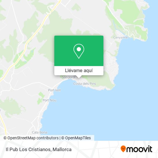 Mapa Il Pub Los Cristianos