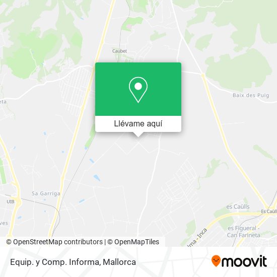Mapa Equip. y Comp. Informa