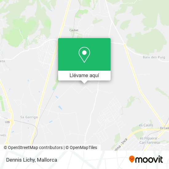Mapa Dennis Lichy
