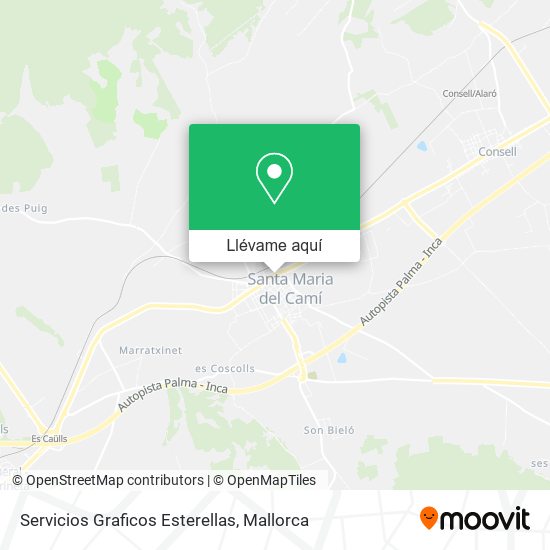 Mapa Servicios Graficos Esterellas