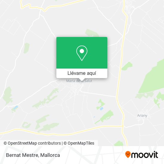 Mapa Bernat Mestre