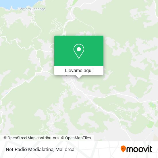 Mapa Net Radio Medialatina