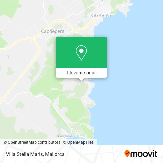 Mapa Villa Stella Maris