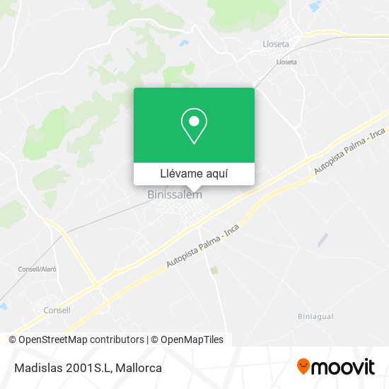 Mapa Madislas 2001S.L