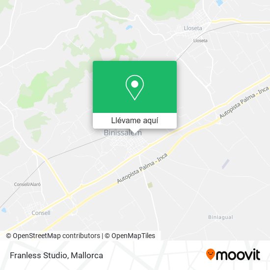 Mapa Franless Studio