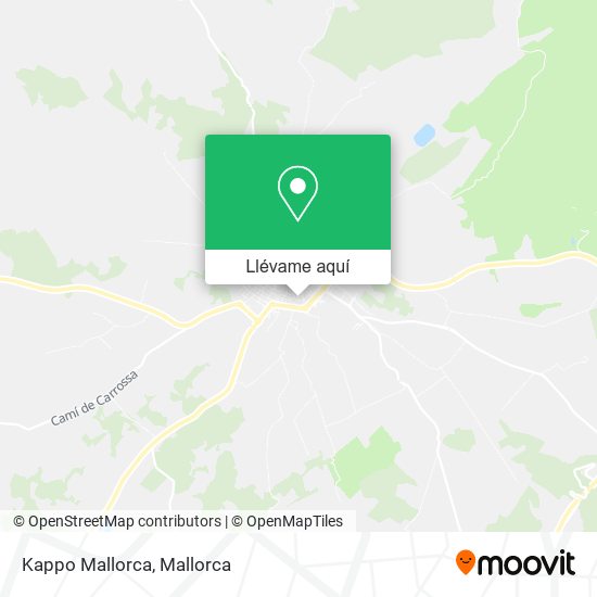 Mapa Kappo Mallorca