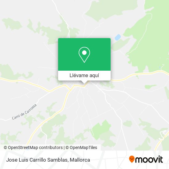 Mapa Jose Luis Carrillo Samblas