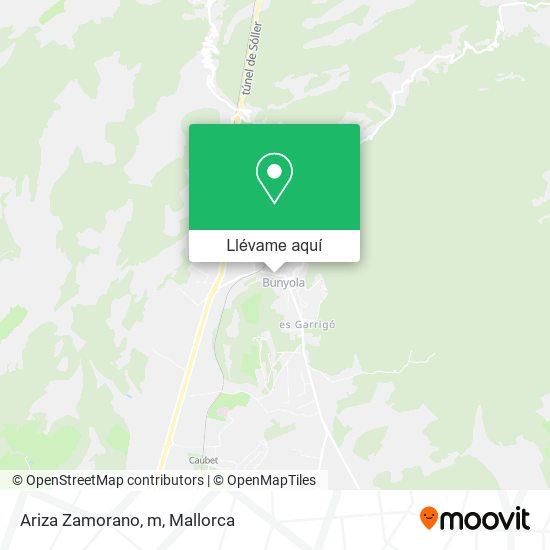 Mapa Ariza Zamorano, m