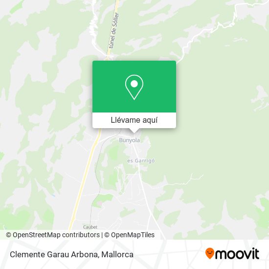 Mapa Clemente Garau Arbona