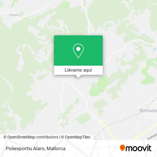 Mapa Poliesportiu Alaro