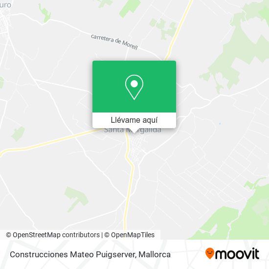 Mapa Construcciones Mateo Puigserver