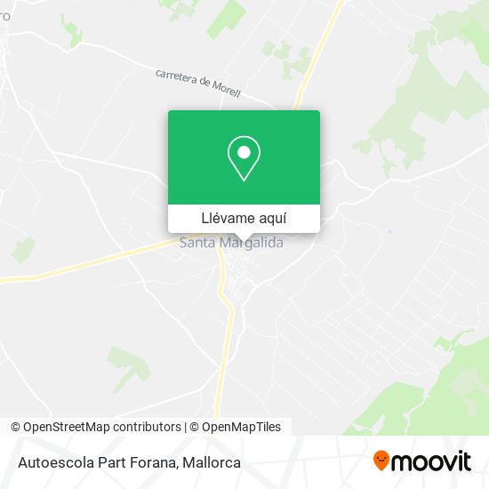 Mapa Autoescola Part Forana